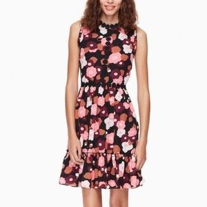 Kate Spade Blooming Floral Mini Dress, Size 10